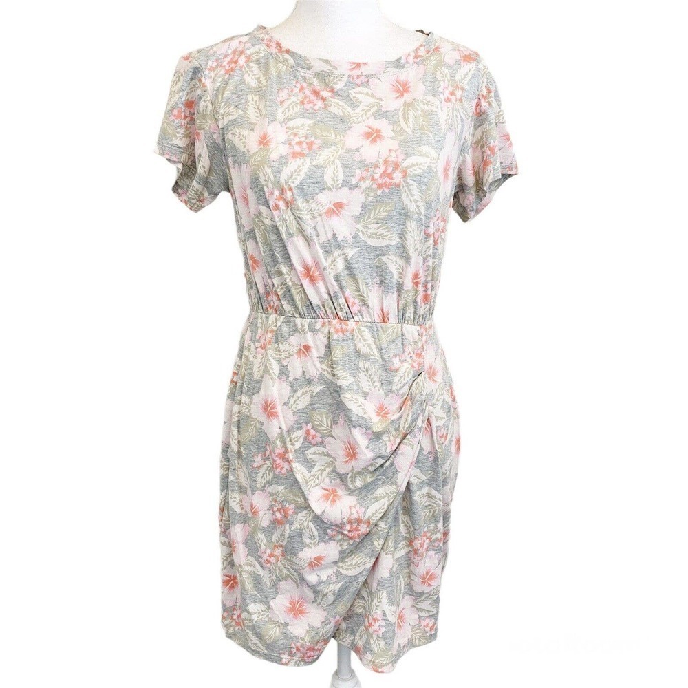 NWT Rebecca Taylor Jersey Dress Womens Small Kamea Fleur Hawaiian‎ Florals